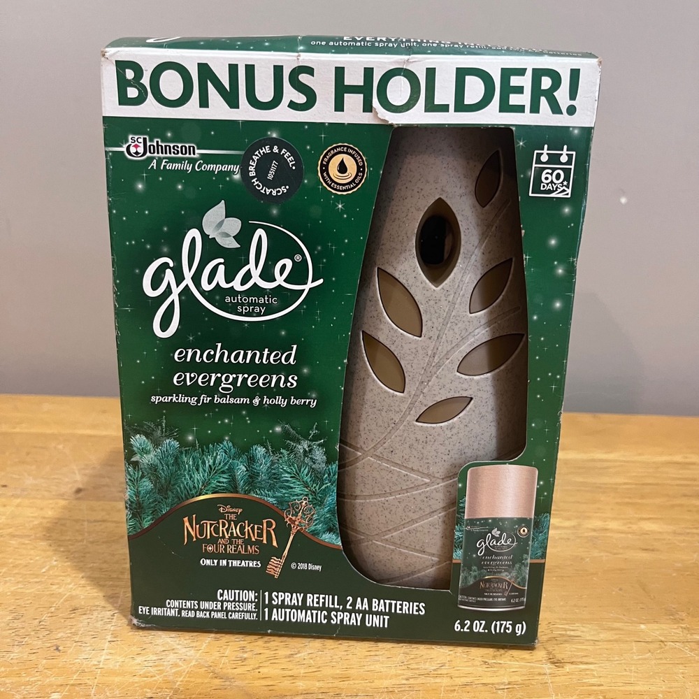 Glade Automatic Spray‎ Disney Nutcracker Enchanted Evergreens Starter Kit 2018
